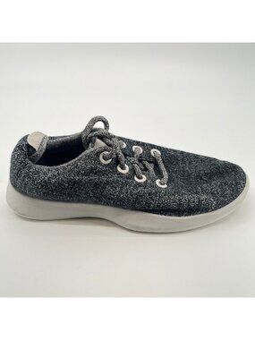 Allbirds Wool Runners Womens Size 9 Gray White Running Walking Shoes Sneakers